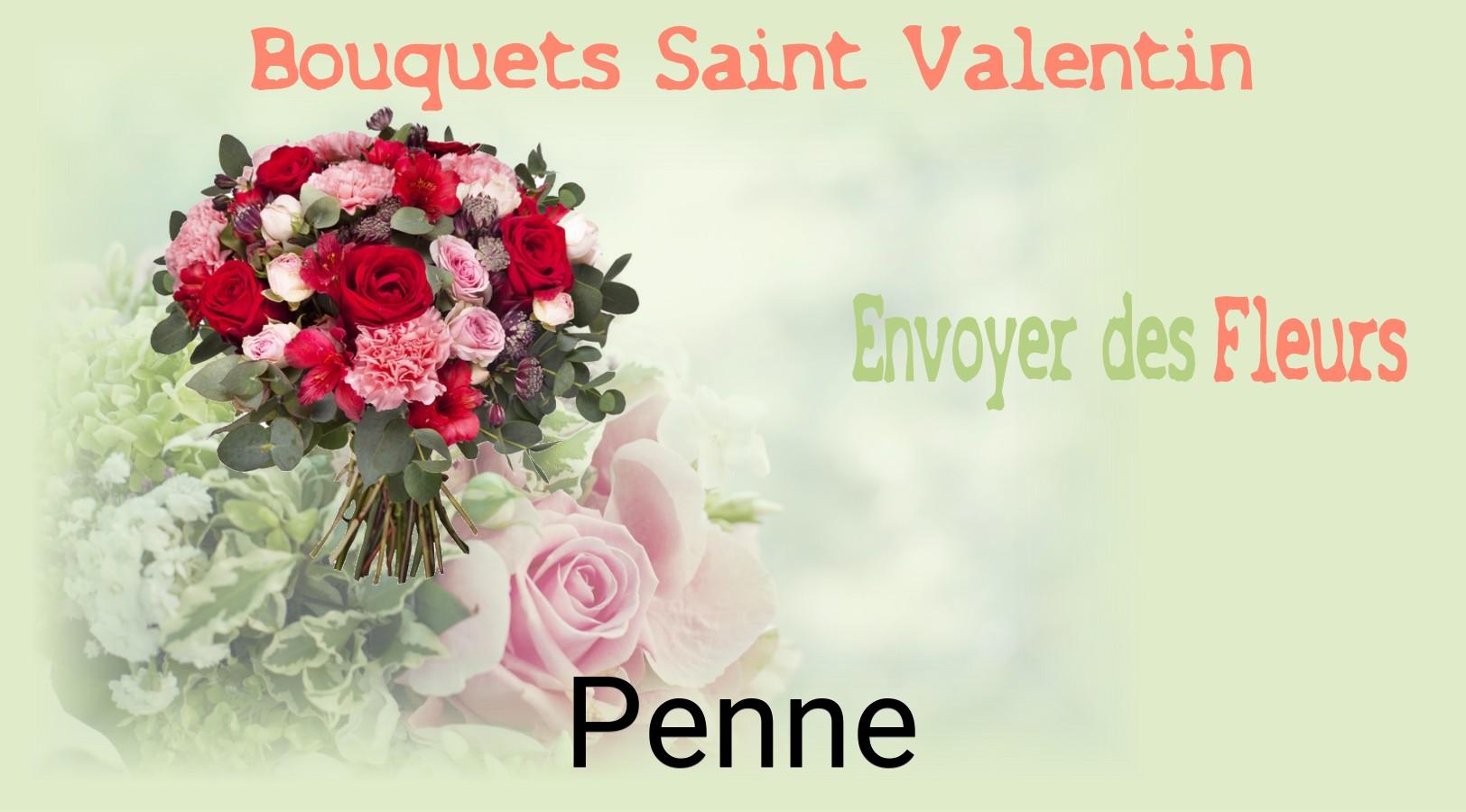 Roses de Saint-Valentin livrées à Penne